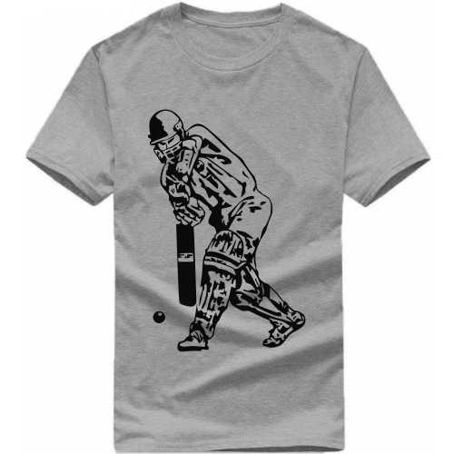 Cricket Batsman Daily Motivational Slogan T-shirts image