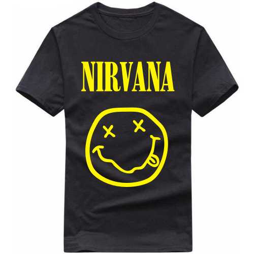 Nirvana Symbol Slogan T-shirts image