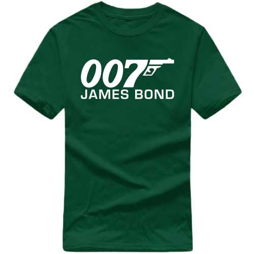007 James Bond Symbol Slogan T-shirts image