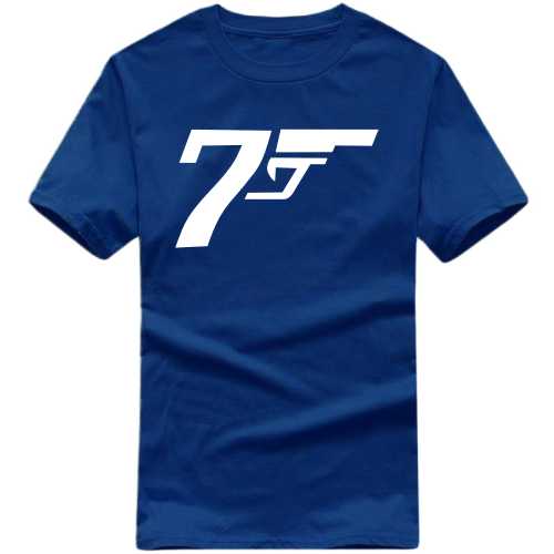 7 Gun Symbol Slogan T-shirts image
