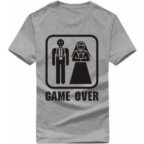 Game Over Funny T-shirt India image