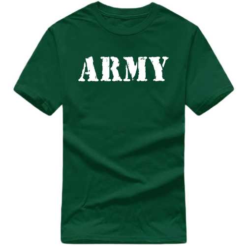 Army Symbol Slogan T-shirts image