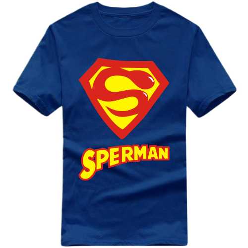 Sperman - 1 Explicit (18+) Slogan T-shirts image