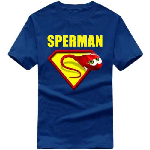 Sperman - 2 Explicit (18+) Slogan T-shirts image