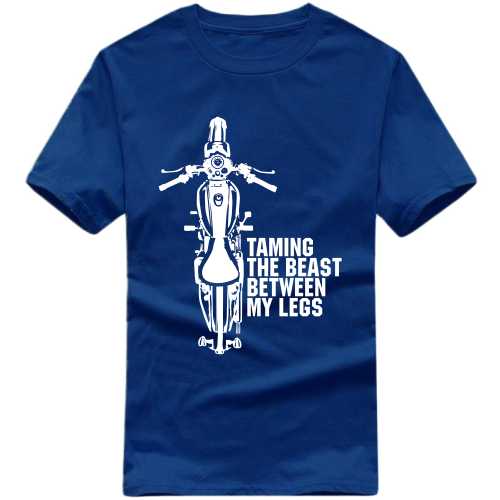 Taming The Beast Between My Legs Biker T-shirt India image