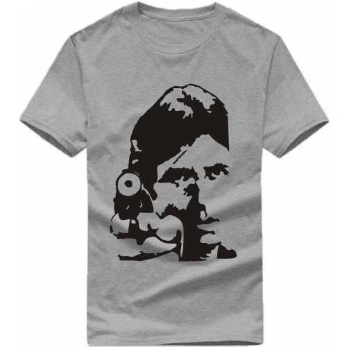 Amitabh Gun Funny T-shirt India image