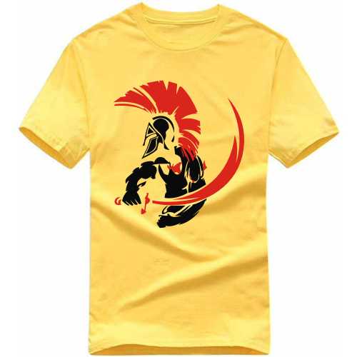 Spartan Symbol Slogan T-shirts image