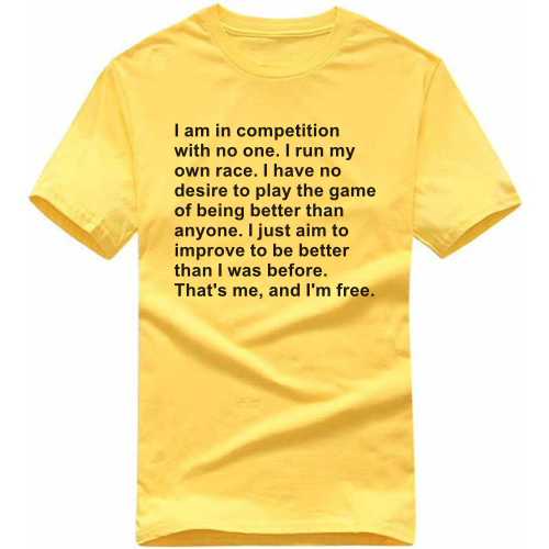 Thats Me And I Am Free Motivational Slogan T-shirts image