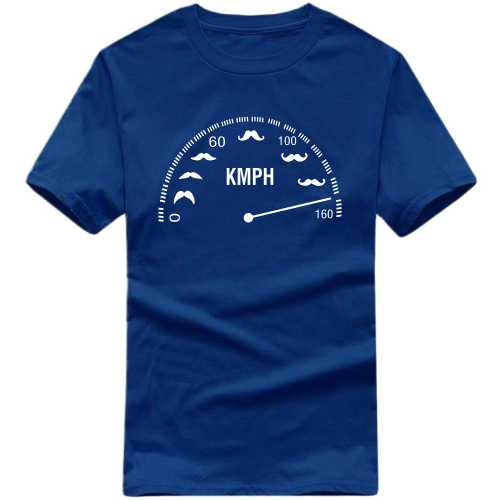 Speedometer Mush Biker T-shirt India image