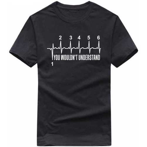 Six Gear Shift You Would'nt Understand Biker T-shirt India image