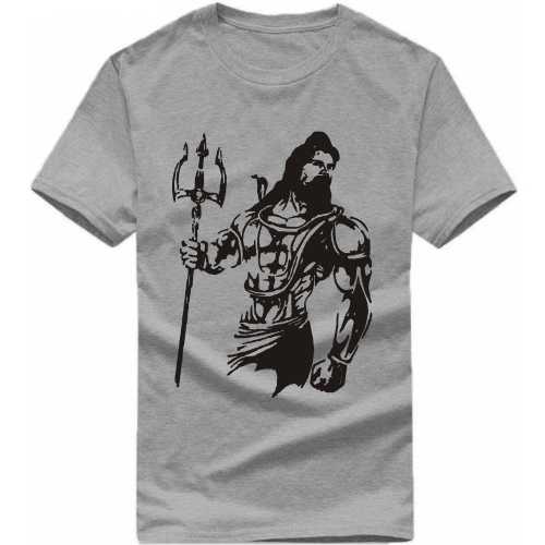 Bhagwan Shiva Slogan T-shirts image