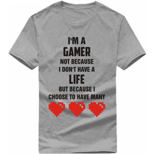 Gamer Quotes and Slogan good for T-Shirt. Video Games Ruined My