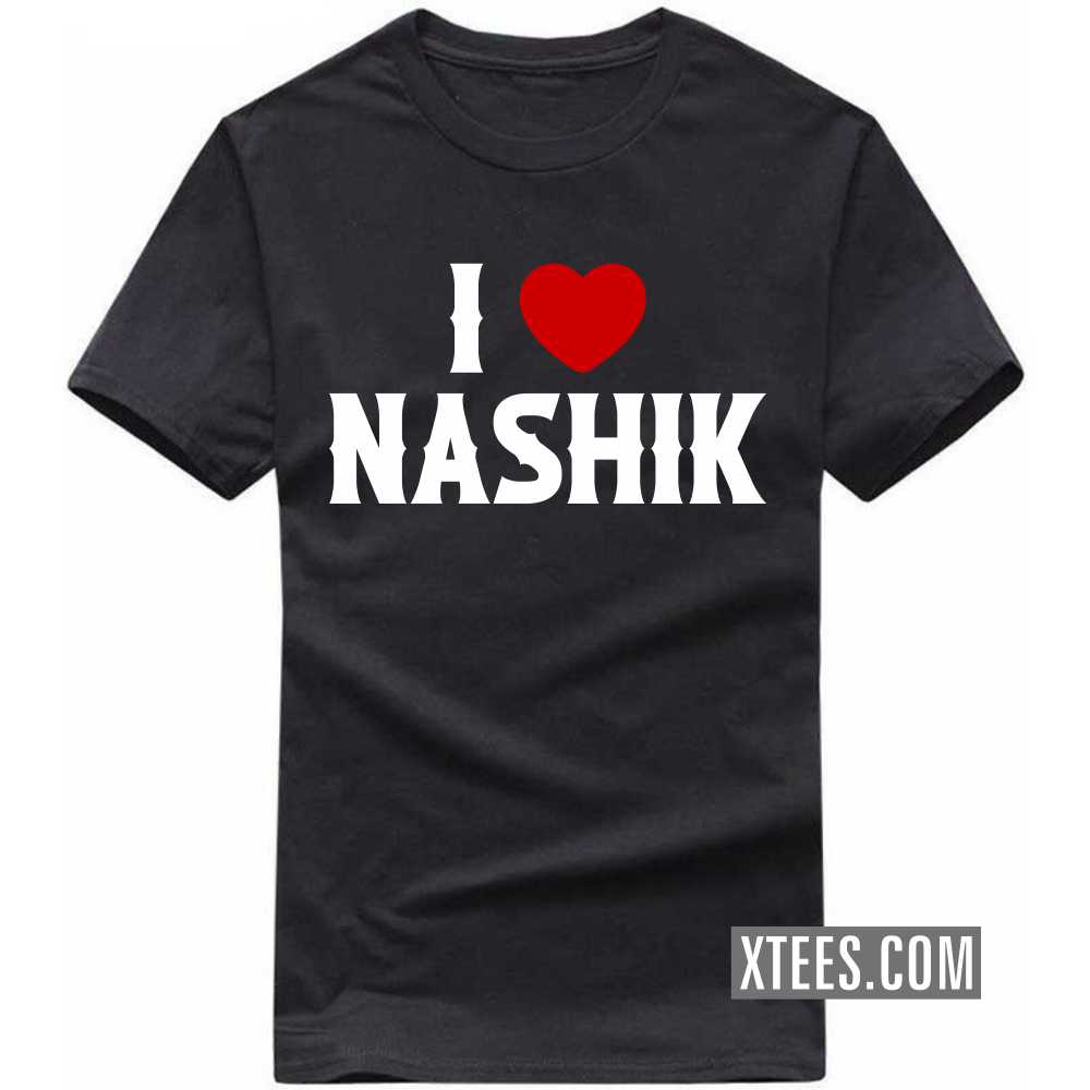 I Heart Love NASHIK India City T-shirt image