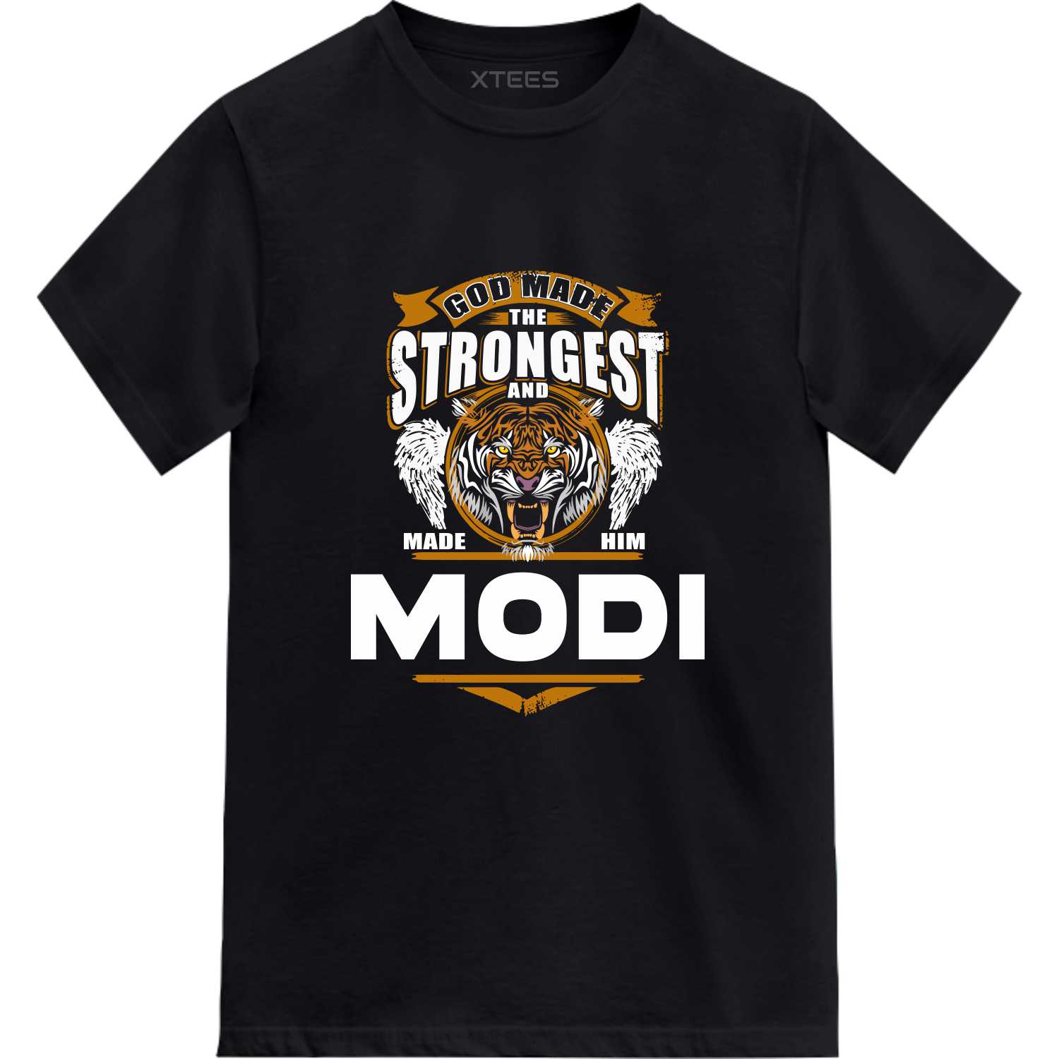 God Made The Strongest And Made Him Modi T-shirt image