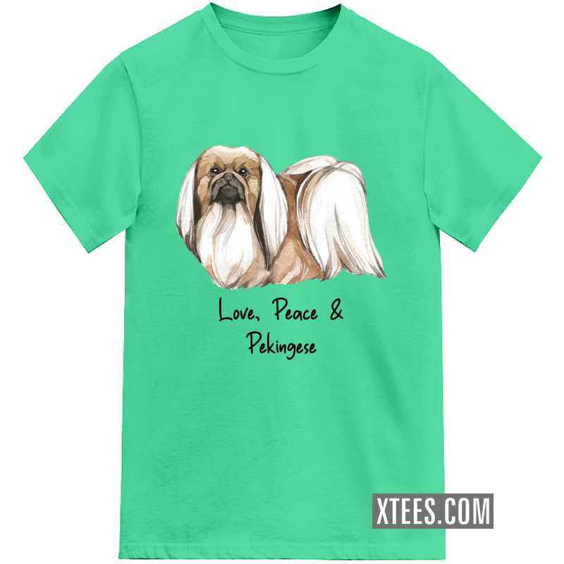 Pekingese Dog Printed Kids T-shirt image