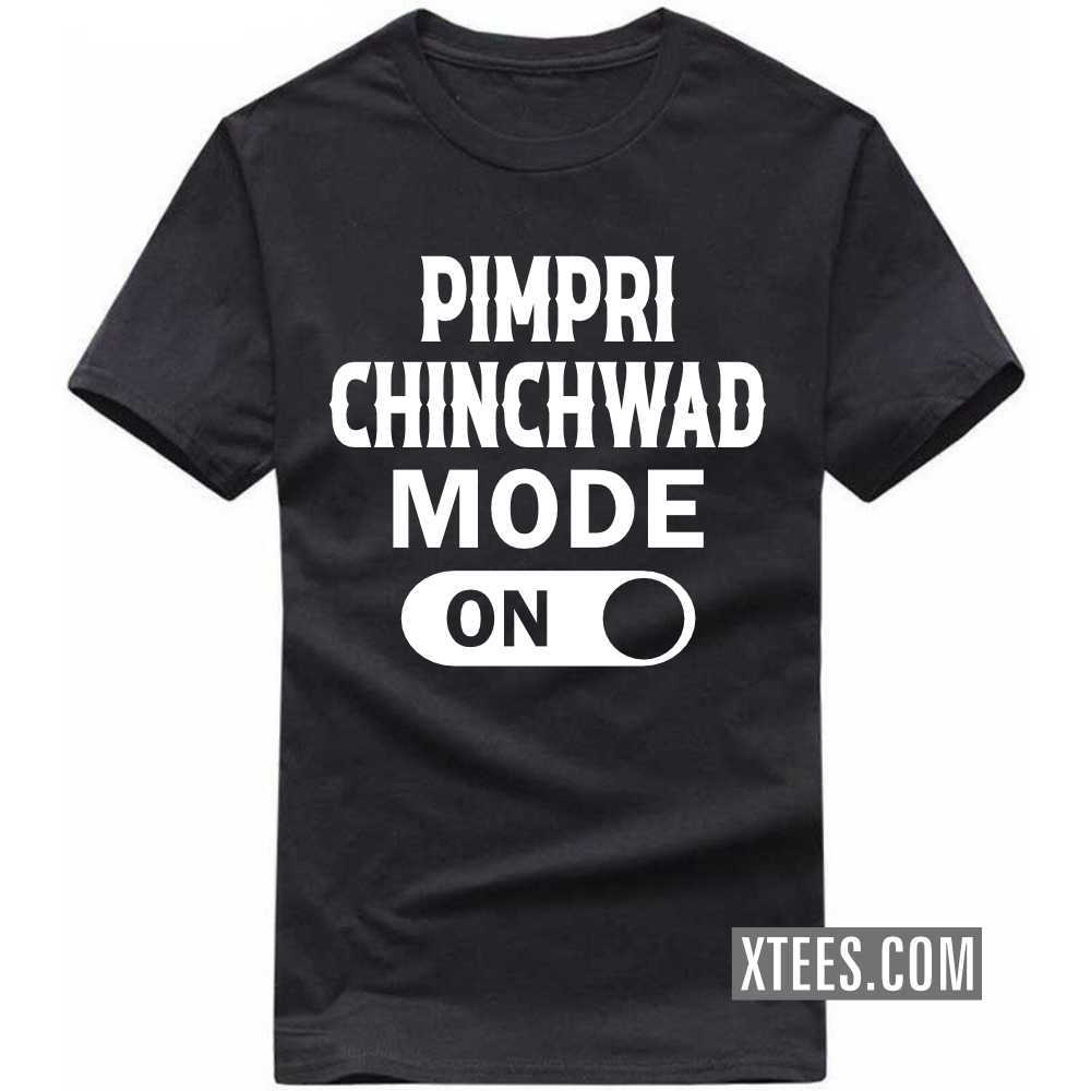 PIMPRI CHINCHWAD Mode On India City T-shirt image