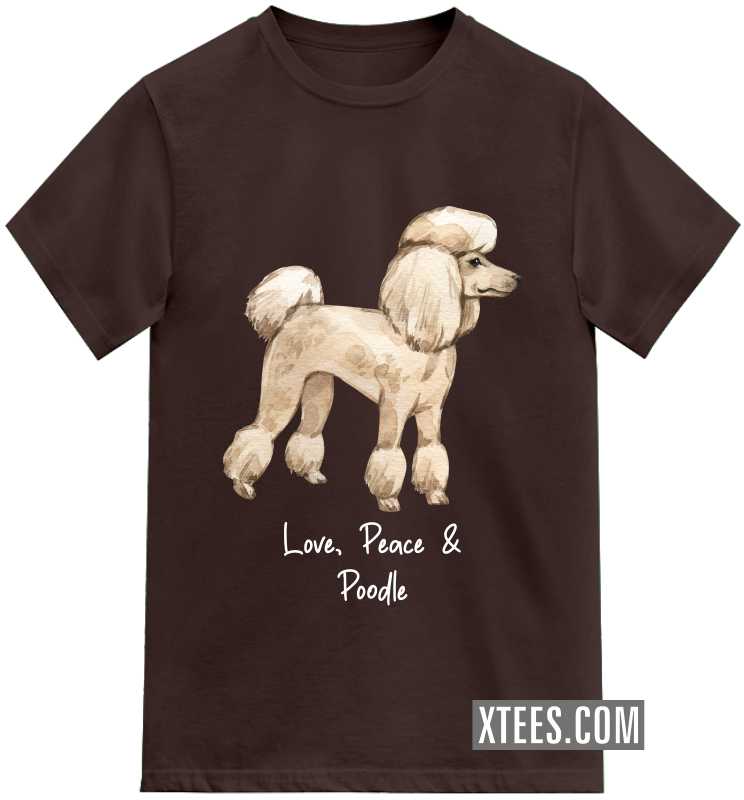 Poodle Miniature Dog Printed Kids T-shirt image