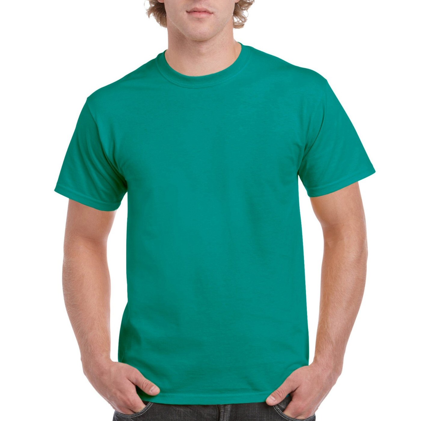 Rama Green Plain Round Neck T-shirt image Rama Green Plain Round Neck T-shirt image