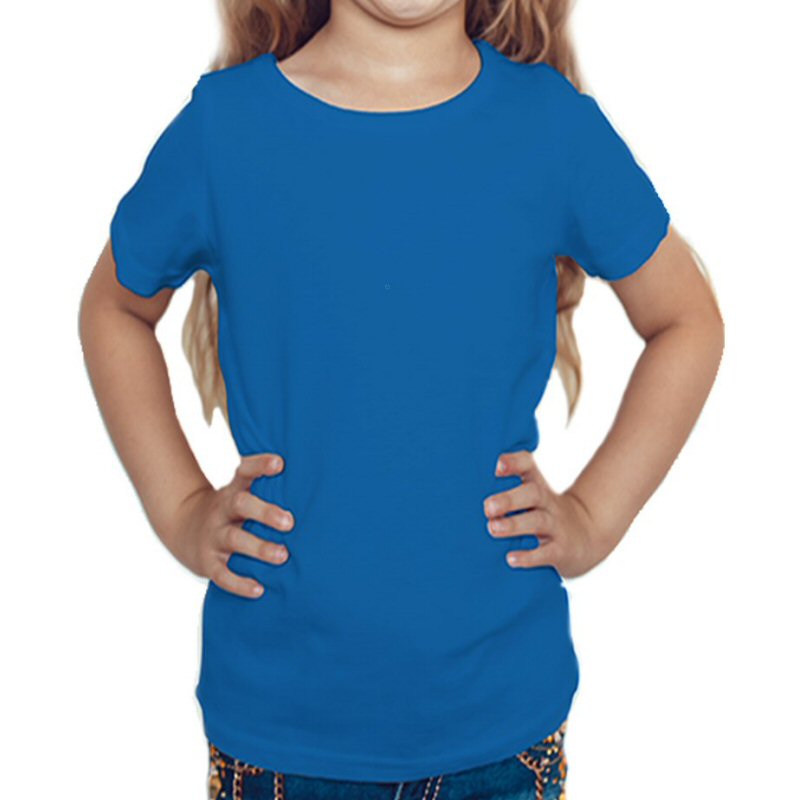 Plain Blue Shirt For Girls