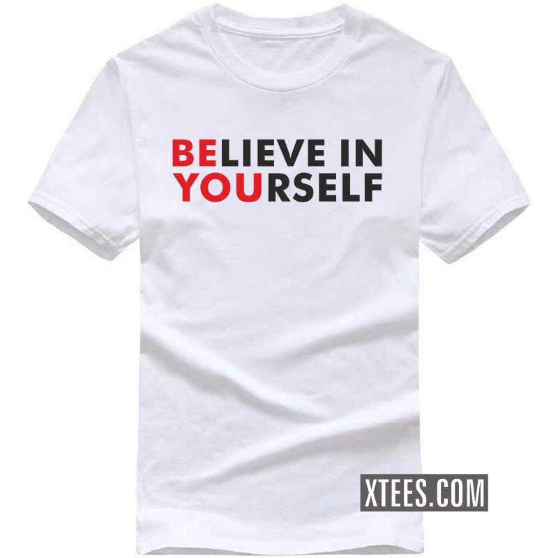 T shirt believe cheap