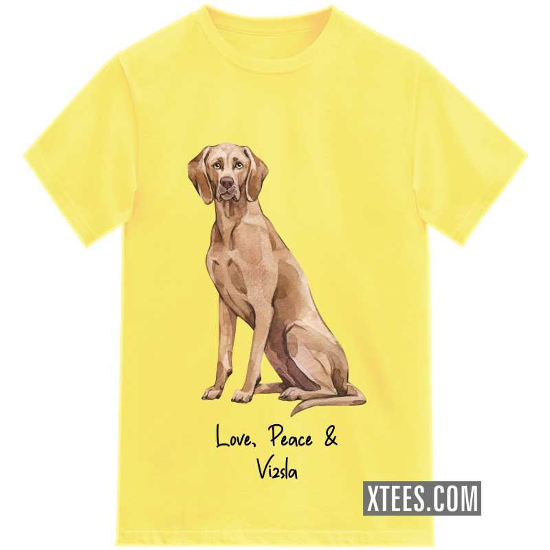Vizsla Dog Printed T-shirt image