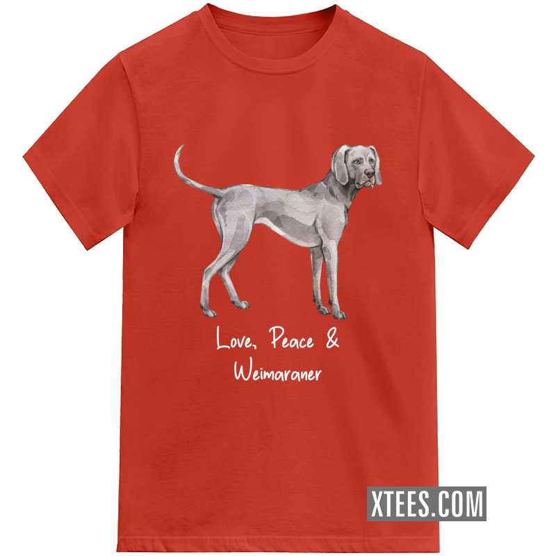 Weimaraner Dog Printed Kids T-shirt image