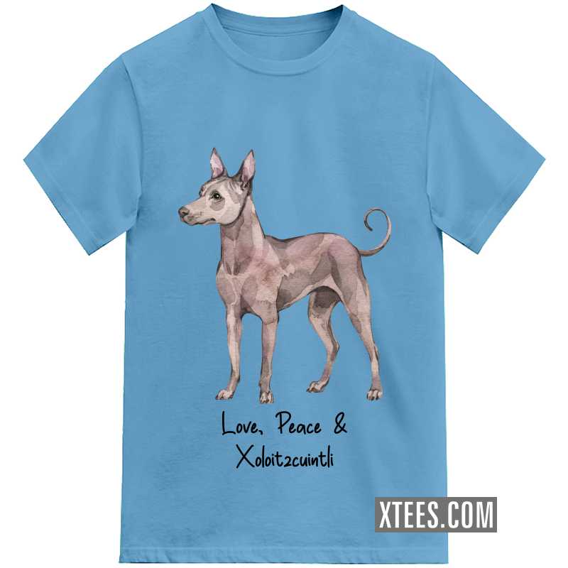 Xoloitzcuintli Dog Printed Kids T-shirt image