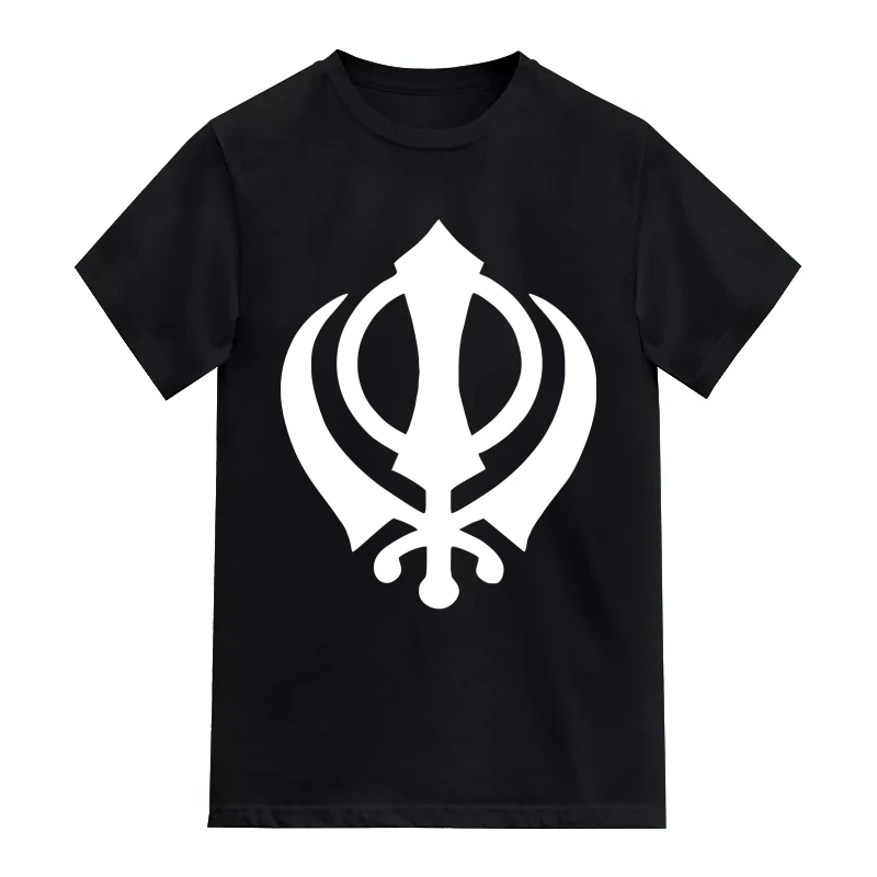 Khanda Symbol Punjabi / Sikh Slogan T-Shirt