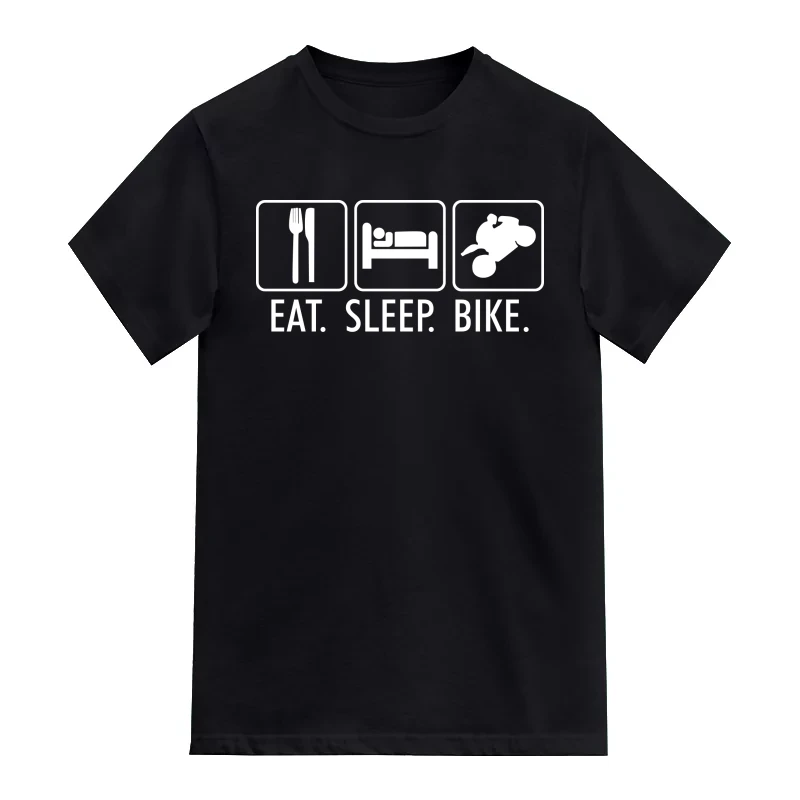 Eat Sleep Bike Biker T-Shirt