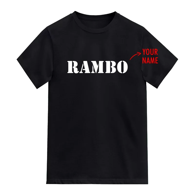 Custom Name Printed T-Shirt