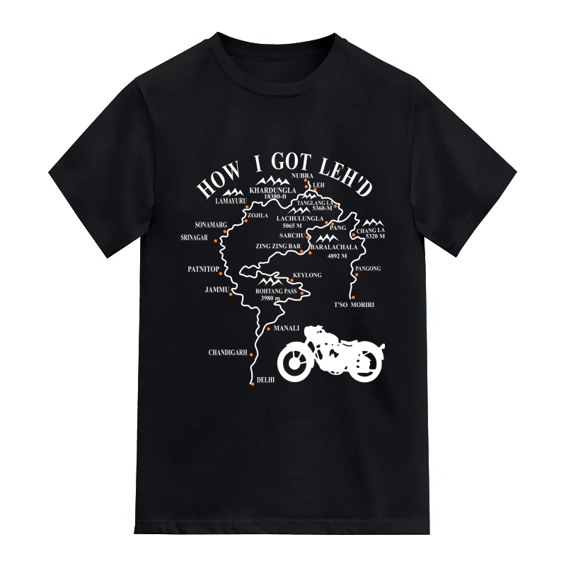 How I Got Lehd Version 2 Biker T-Shirt