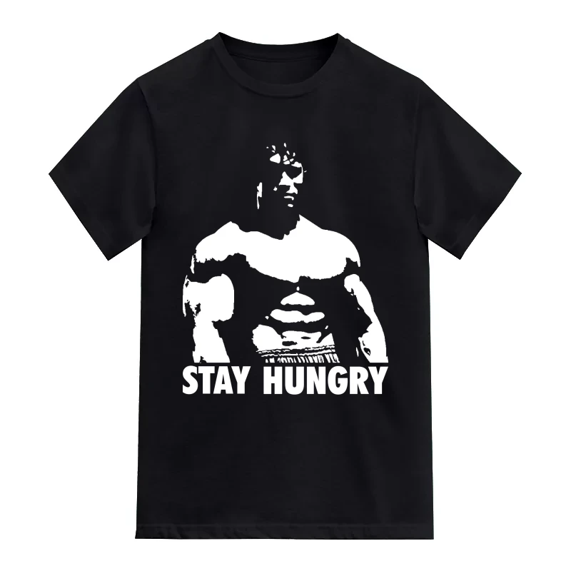 Arnold Stay Hungry Gym T-Shirt