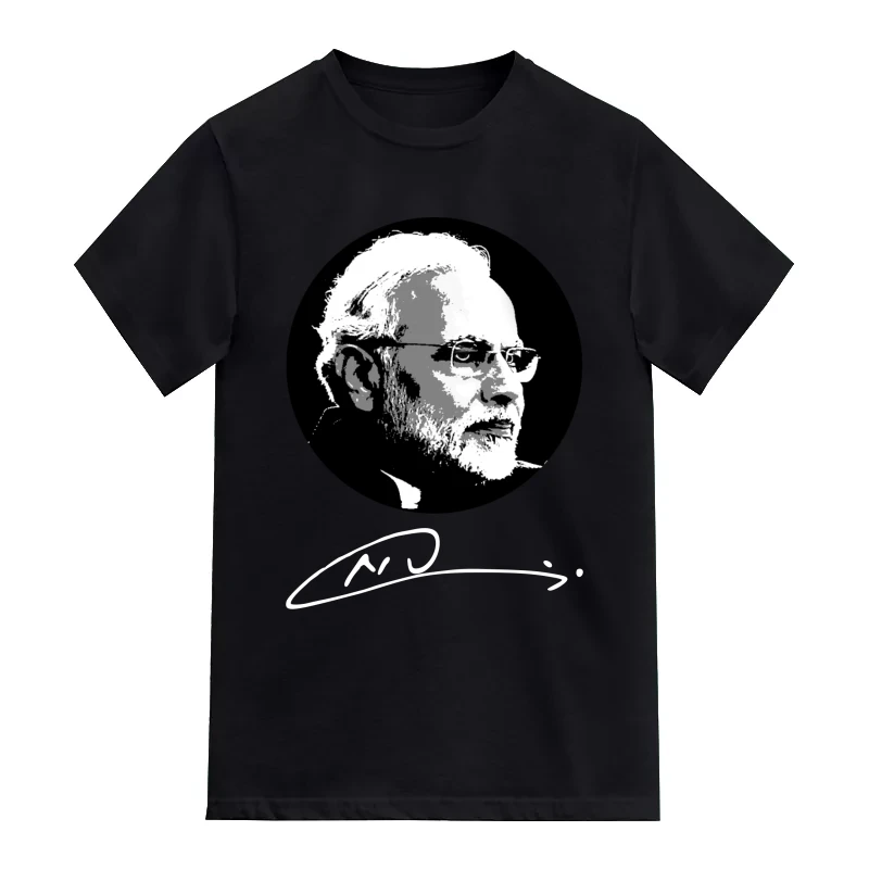 Narendra Modi Autograph Slogan T-Shirt