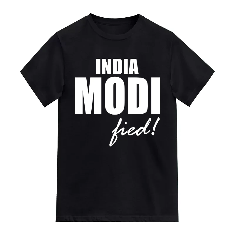 India Modified Slogan T-Shirt