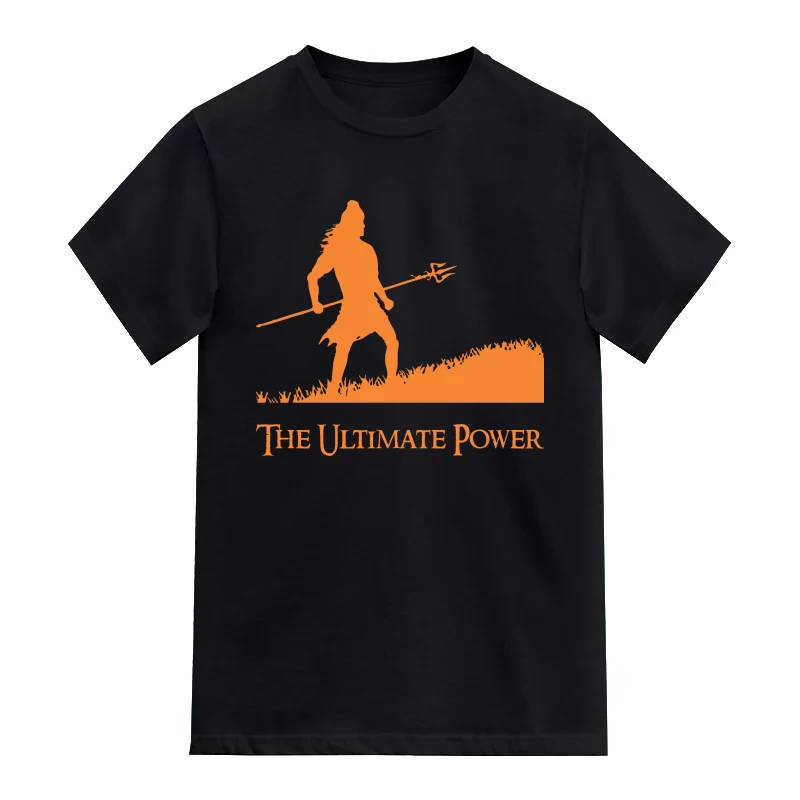 Bhagwan Shiva The Ultimate Power Slogan T-Shirt