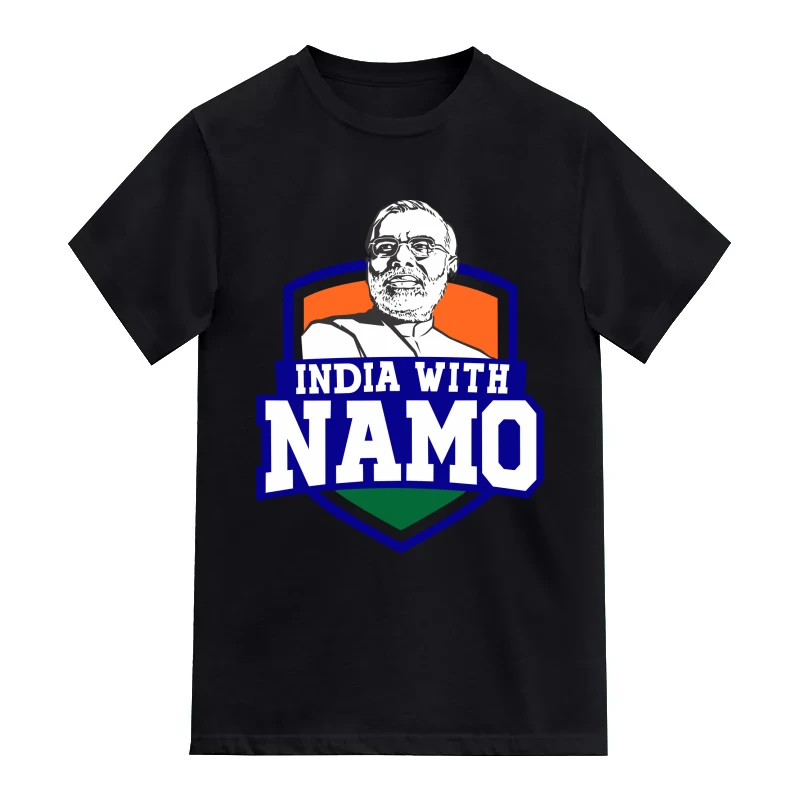 India With Namo Narendra Modi Slogan T-Shirt