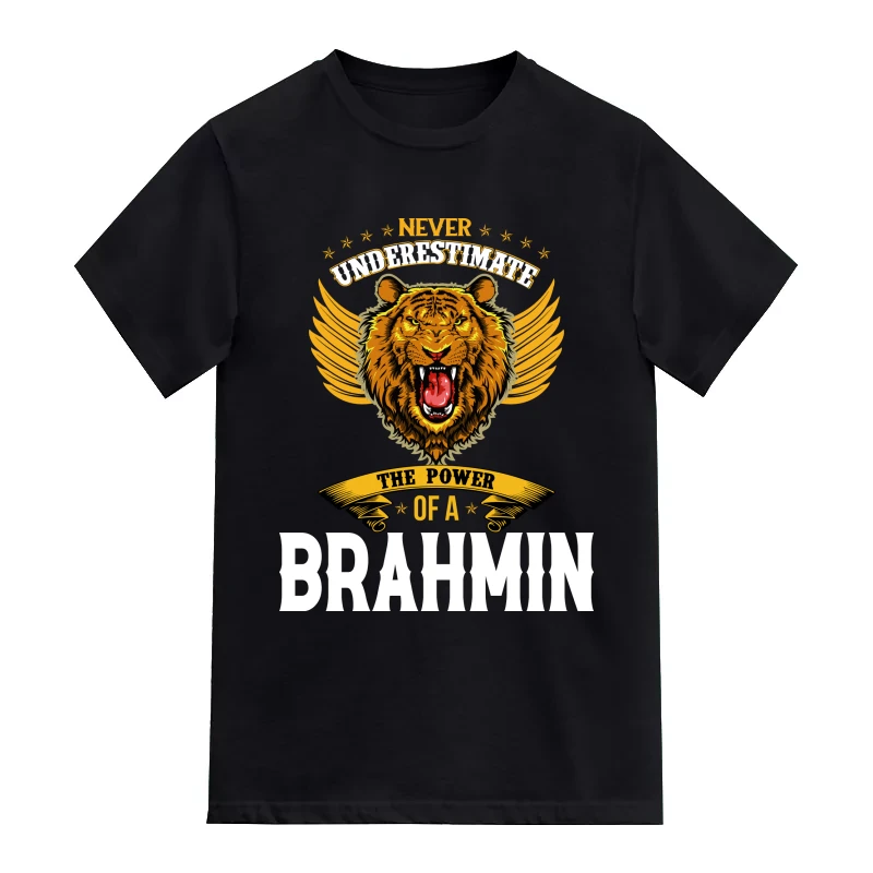 Never Underestimate The Power Of A Brahmin Caste Name T-Shirt