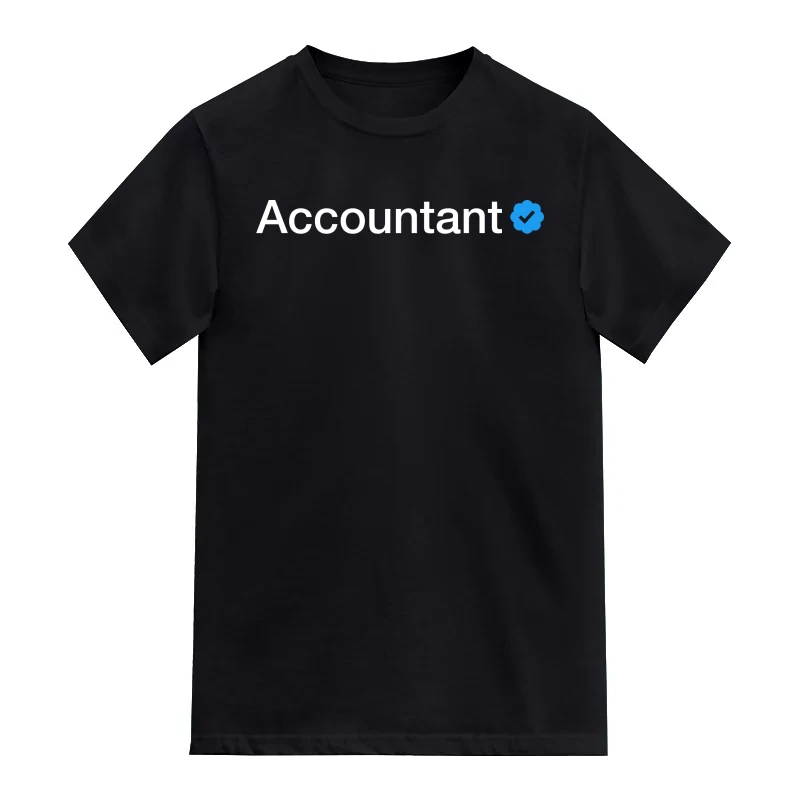 Accountant Verified Profession Name T-Shirt