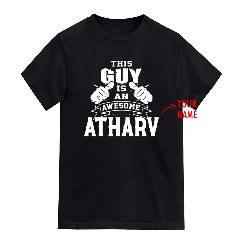 This Guy Is An Awesome Custom Name Printed T-Shirt