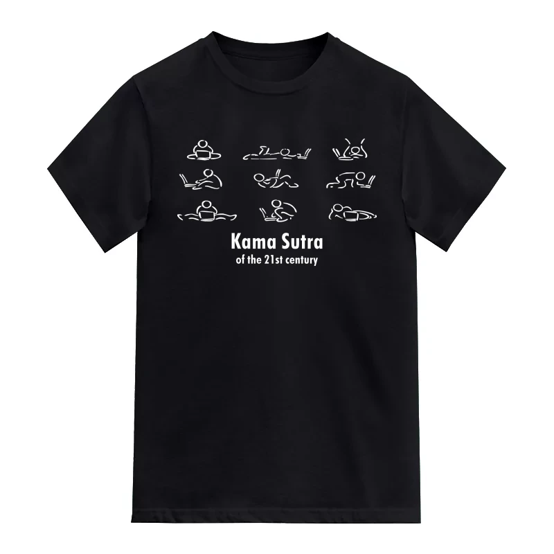 Kama Sutra Of The 21st Century Funny Geek Programmer Quotes T-Shirt