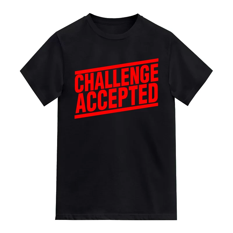 Challenge Accepted Funny Geek Programmer Quotes T-Shirt