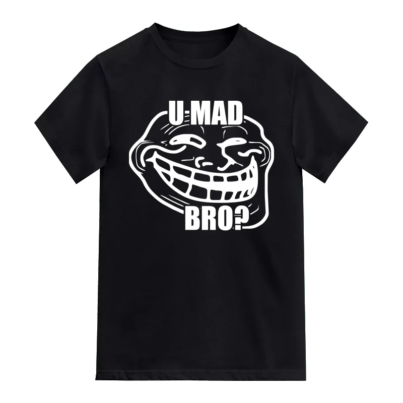 U Mad Bro Funny T-Shirt