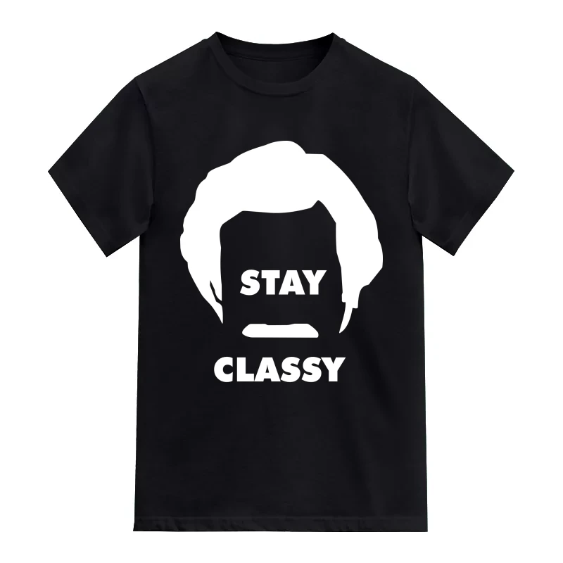 Stay Classy Rajinikanth Face Movie Star T-Shirt