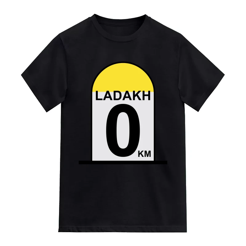 Ladakh Zero Km Biker T-Shirt