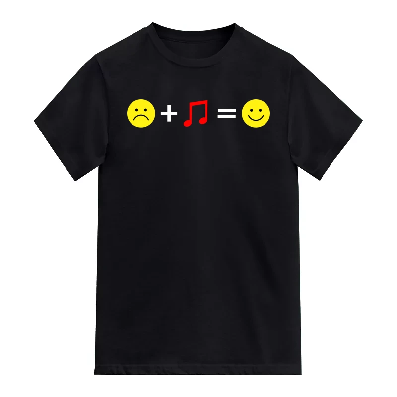 Sadness + Music = Happiness T-Shirt