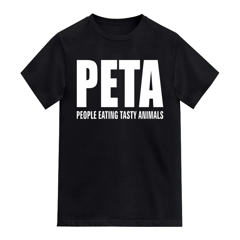 Peta People Eating Tasty Animals Funny T-Shirt
