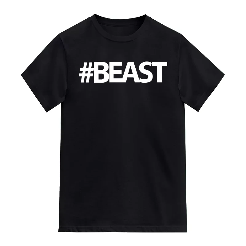 Hashtag # Beast Gym Motivational Quotes T-Shirt