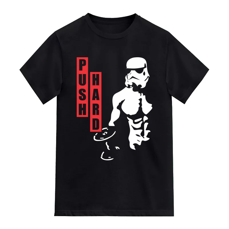 Push Hard Gym Motivation Quotes T-Shirt