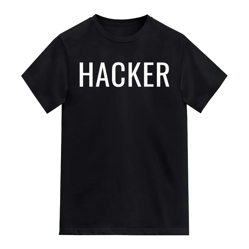Hacker Funny Geek Programmer Quotes T-Shirt