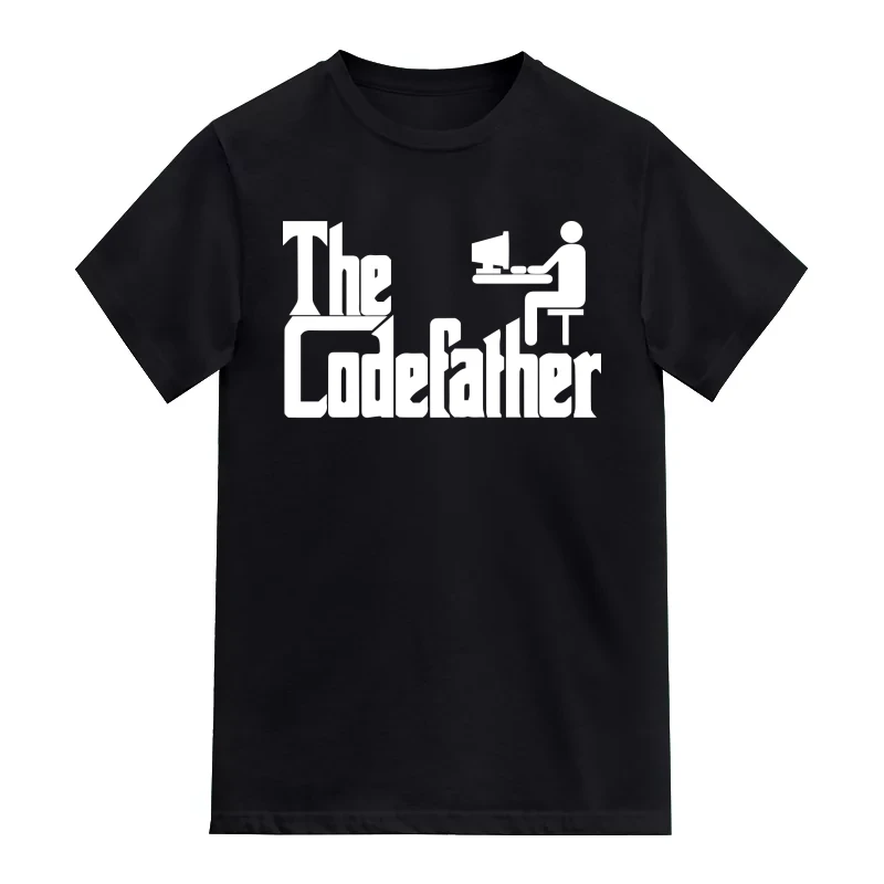 The Codefather Programmer Funny Geek Programmer Quotes T-Shirt